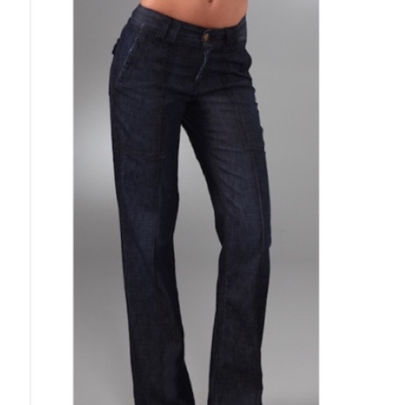 Current Elliot small dark denim jeans/trousers - Picture 1 of 5
